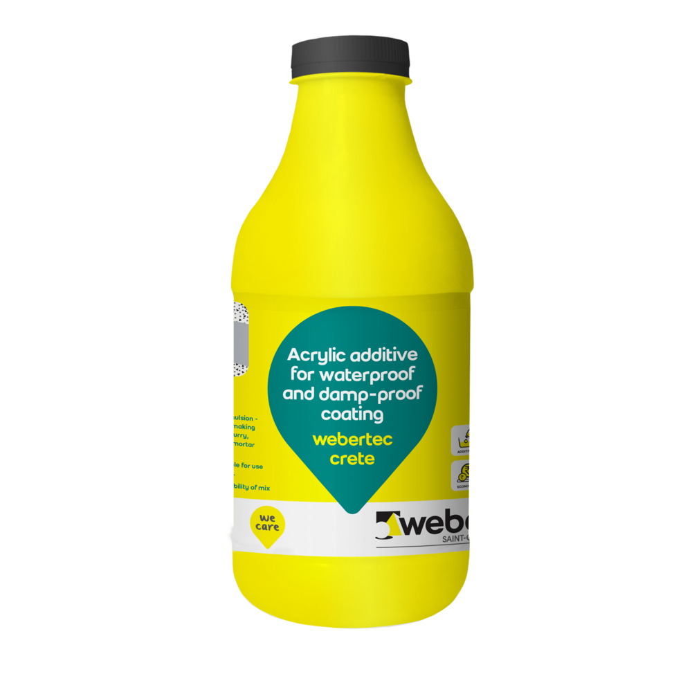 Acrylic-Emulsion-For-Waterproofing-Weber-Crete Acrylic Emulsion For Waterproofing-Weber Crete